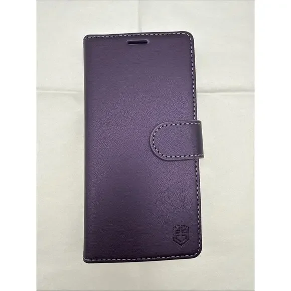 Compatible with Iphone 16E Wallet Case with RFID Blocking Credit Card Holder, PU - Picture 4 of 15